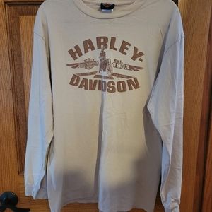 Harley Davidson Portland Maine long-sleeved tee